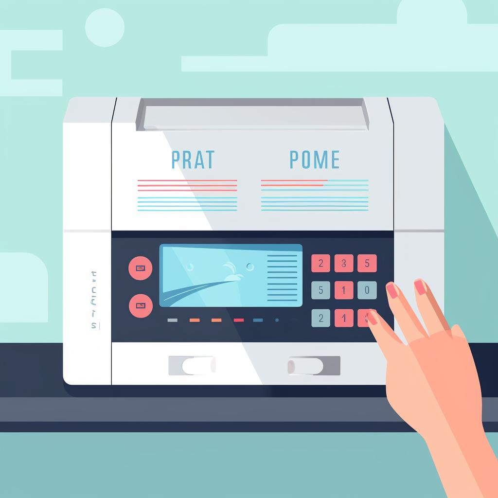 A printer settings window with 'draft mode' selected